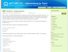 Tablet Screenshot of antynet.pl